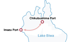 Chikubushima Port map