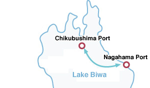 Chikubushima Port map